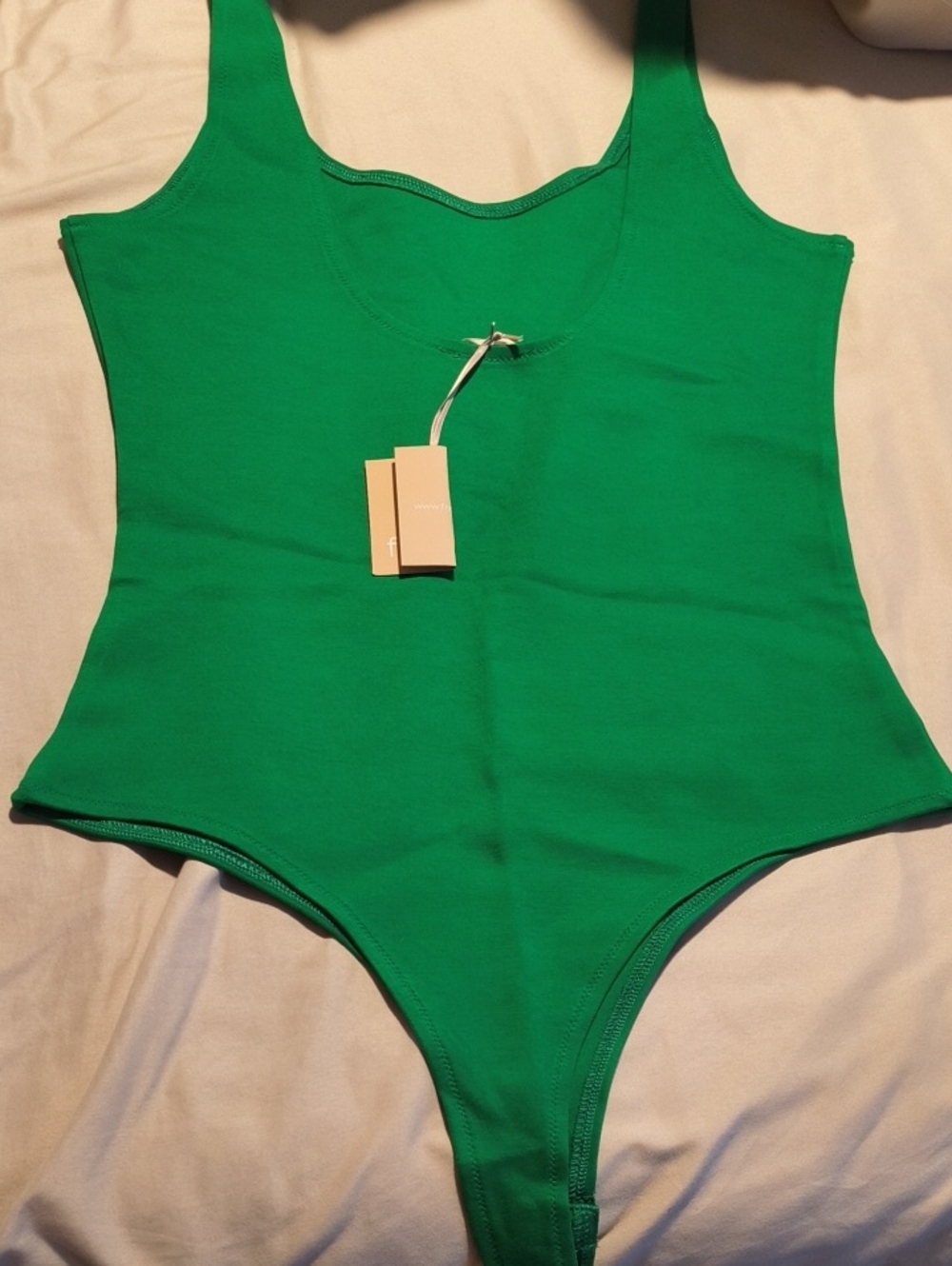 Women's Green One-Piece Bodysuit